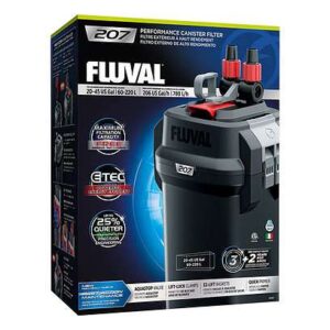 Fluval 207 Performance Canister Filter, up to 45 US Gal (220 L)