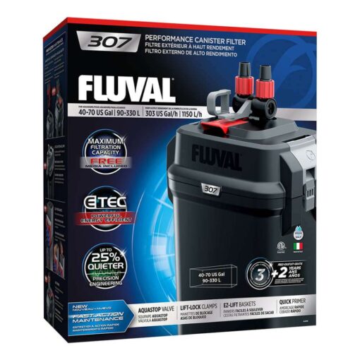 Fluval 307 Performance Canister Filter up to 70 US Gal (330 L)