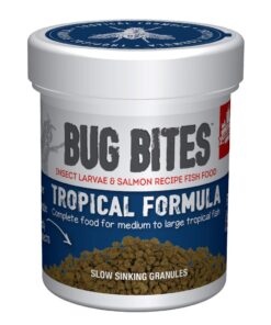 Fluval Bug Bites Tropical Formula - Medium to Large - 1.4-1.6 mm granules - 45 g