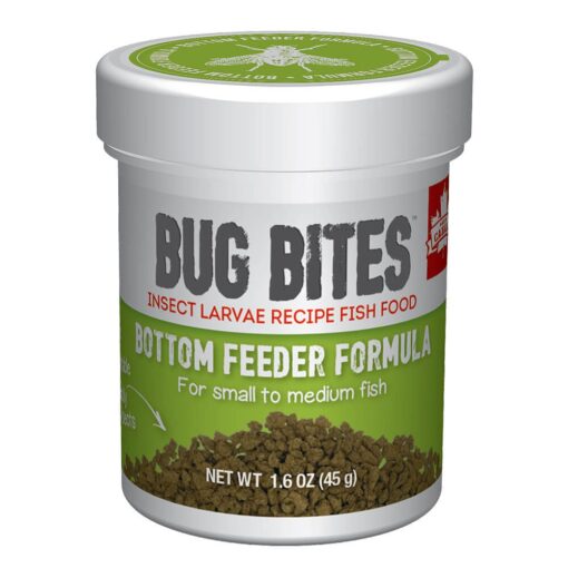 Nutrafin Bug Bites Bottom Feeder Formula - Small to Medium