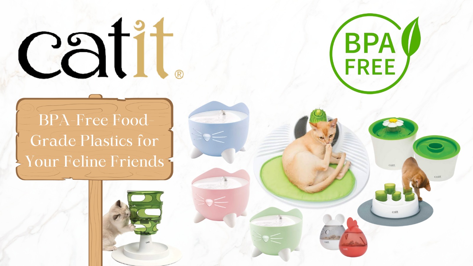 Purr-fectly safe BPA-Free food grade pla...