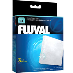 Fluval Poly/Foam Pad for C4 Power Filter, 3-Pack - 14010
