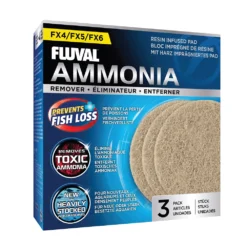 Ammonia Remover for FX4/FX5/FX6 Canister Filter, 3-Pack - A259