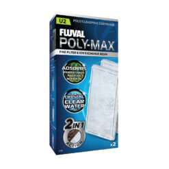 Fluval Poly-Max Cartridge for U2 Underwater Filter, 2-Pack - A481