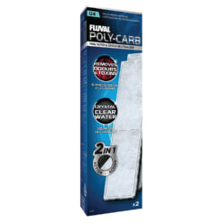 Fluval Poly-Carb Cartridge for U4 Underwater Filter, 2-Pack - A492