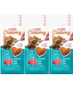 Catit Creamy Treats salmon 12 pack