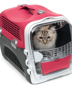 Catit Cabrio Carrier Cherry Red