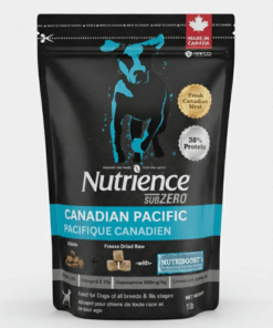 Nutrience Grain Free Subzero high protein dry dog food for all ages – Canadian Pacific – (1lbs)