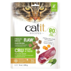 Catit Cat Food Freeze-dried RAW  Duck Recipe 226g