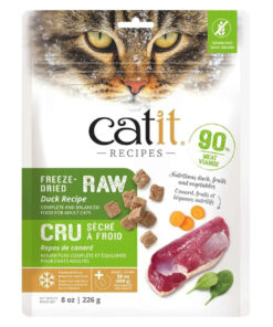 Catit Cat Food Freeze-dried RAW  Duck Recipe 226g