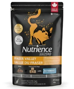 Nutrience Fraser Valley high protein dry cat food for all ages 1lb pack