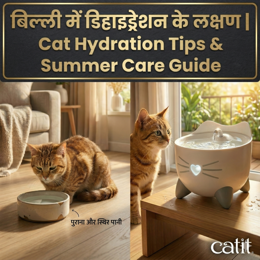 बिल्ली में डिहाइड्रेशन