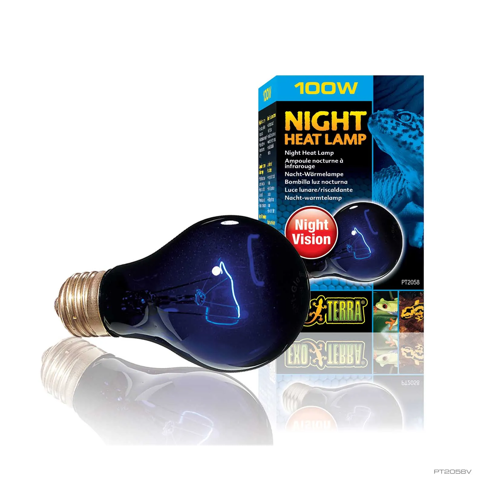 Exo Terra Night Heat Lamp 100W
