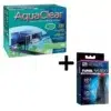 AquaClear 70 hang on back power filter and Fluval Sea SK400 surface skimmer aquarium combo pack