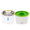 Cat water drinking fountain for cats with multi feeder