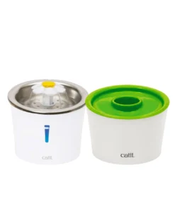 Cat water drinking fountain for cats with multi feeder