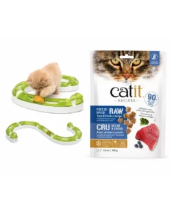 Best cat food with cat toy