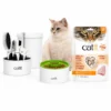 Grooming Kit For cat and Best treats with multi feeder