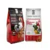 HARI Tropimix Large Parrots and Hagen Tropican High Performance bird food combo pack
