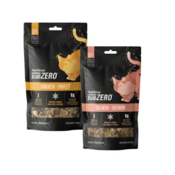 Nutrience Grain Free SubZero Freeze-Dried Chicken & Salmon Cat Treats Combo Pack