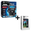 Fluval FX4 high performance canister filter and FX integrated aquarium gravel cleaner kit combo pack
