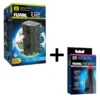 Fluval U2 internal underwater filter and SK400 surface skimmer aquarium combo pack