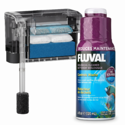 AquaClear 110 Power Filter and Fluval Bio Clear Water Treatment Combo