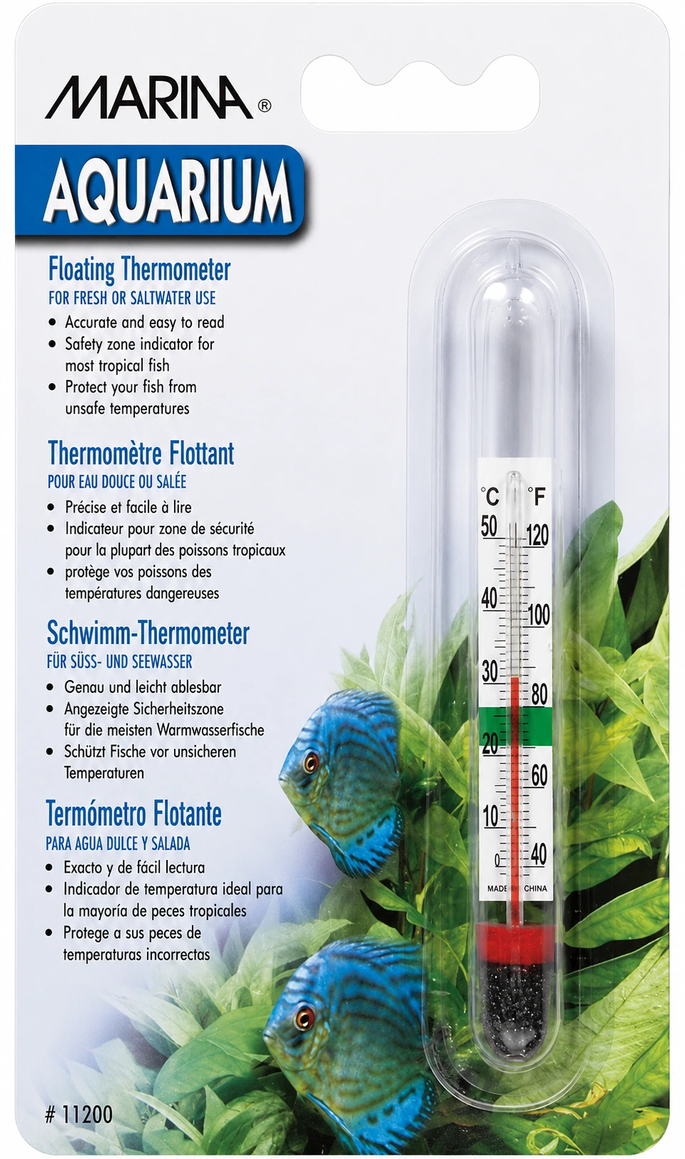 Marina Floating Aquarium Thermometer