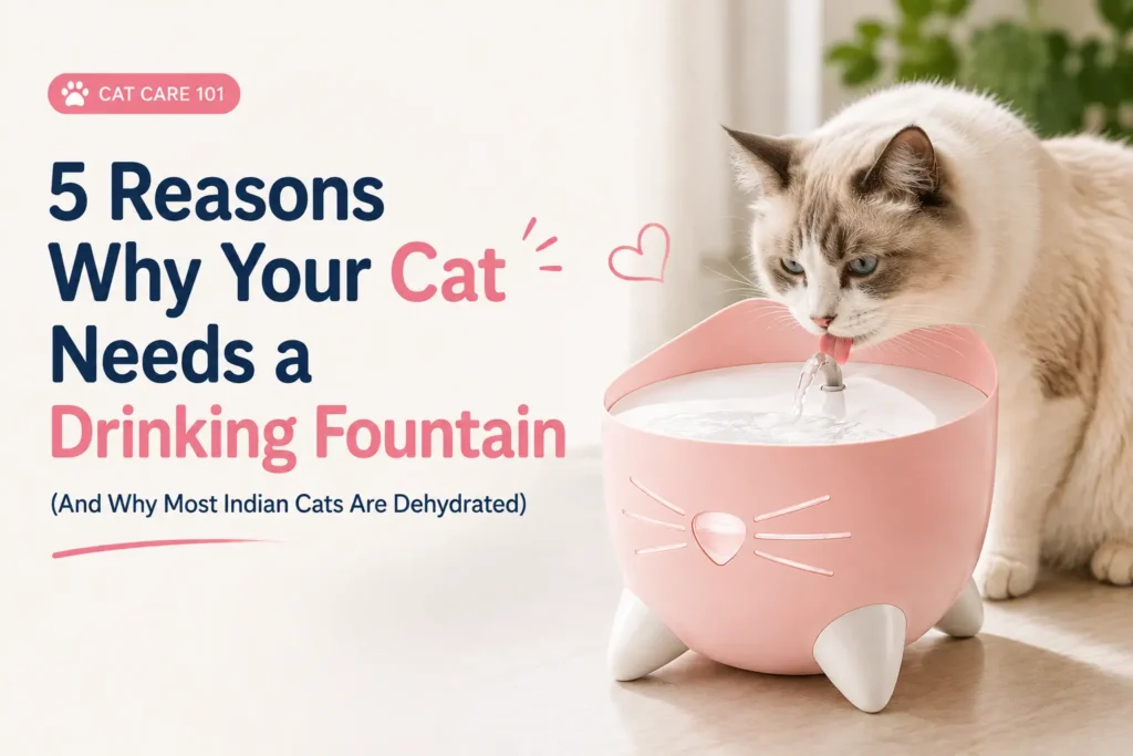 why Cat need Drinking Fountain