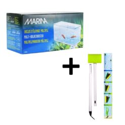Marina Multi-Chamber Breeding Box and Deluxe Planter Scraper Combo